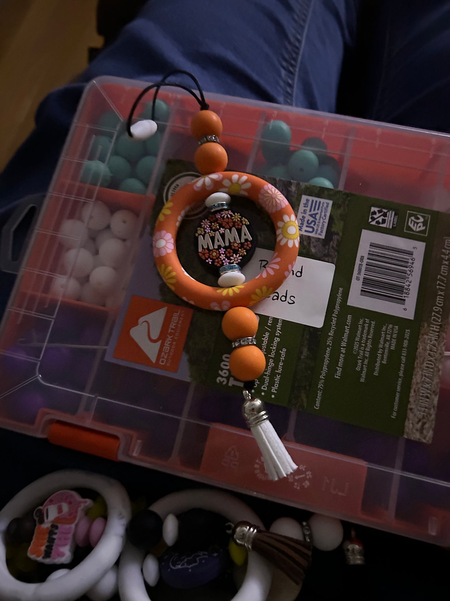 Flower Mama Car Charm