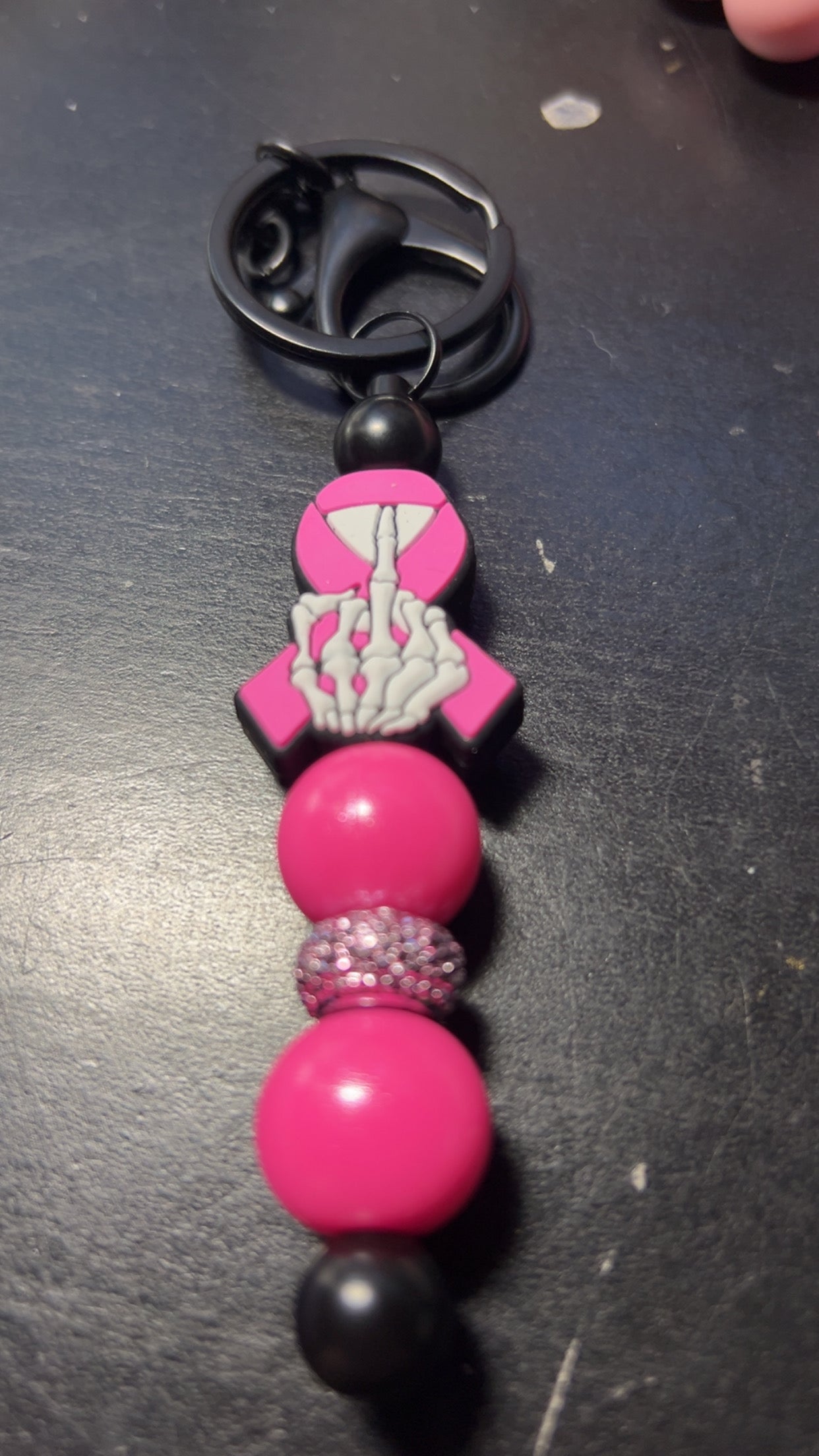 F*ck cancer keychain bar