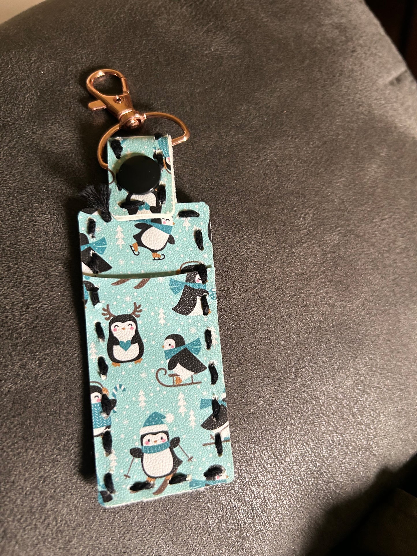 Penguin Chapstick Holder
