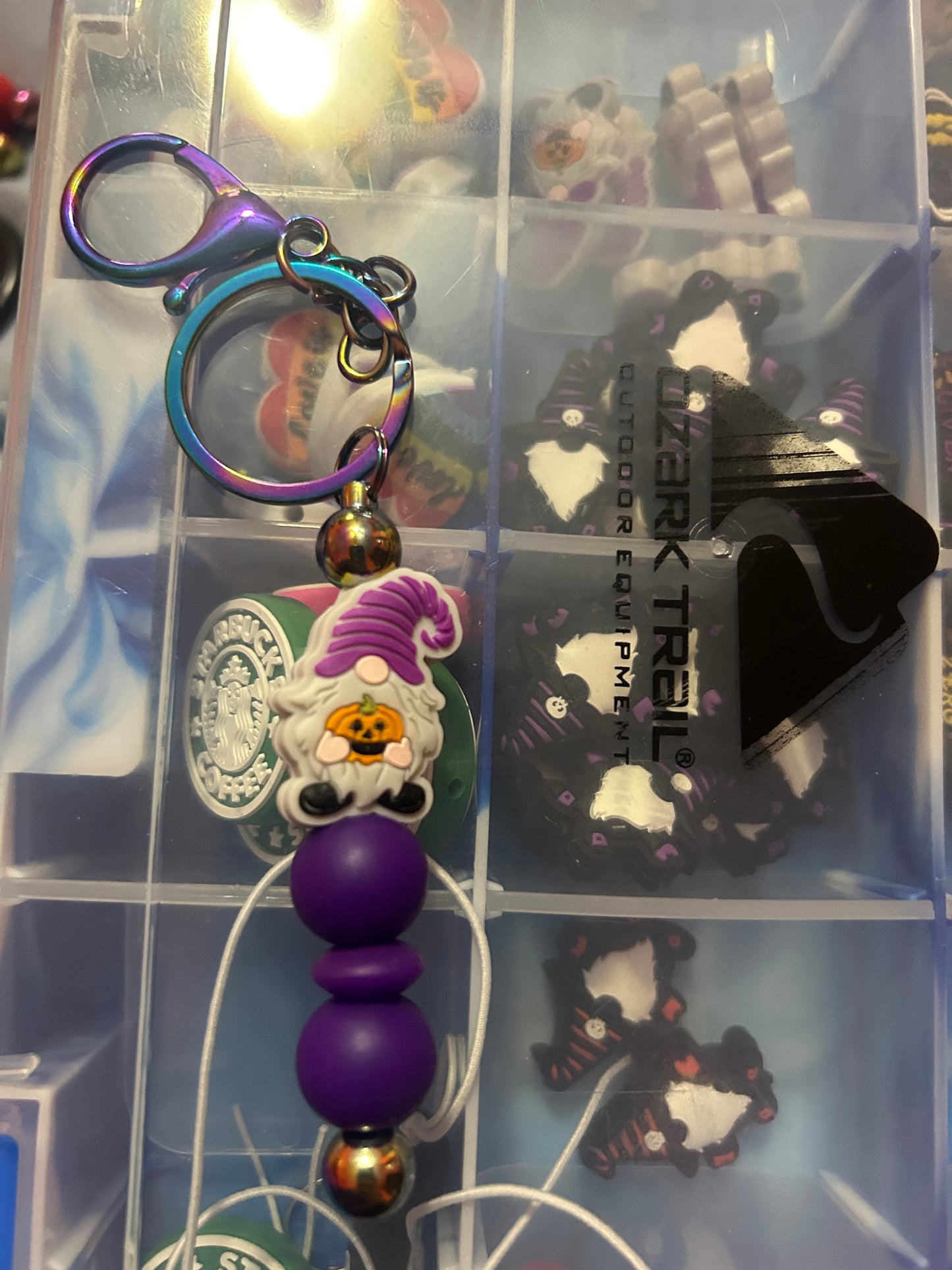 Pumpkin Gnome Keychain Bar