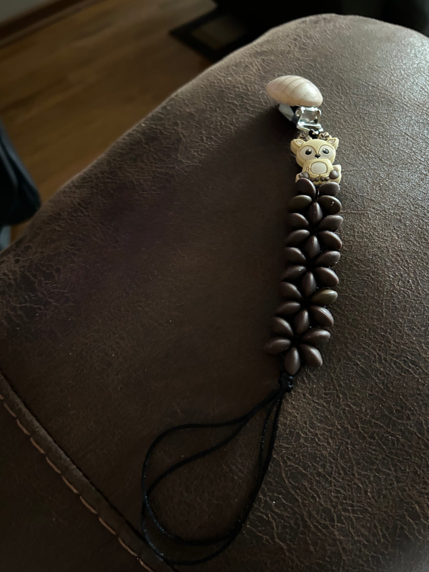 Baby Deer Pacifier Clip