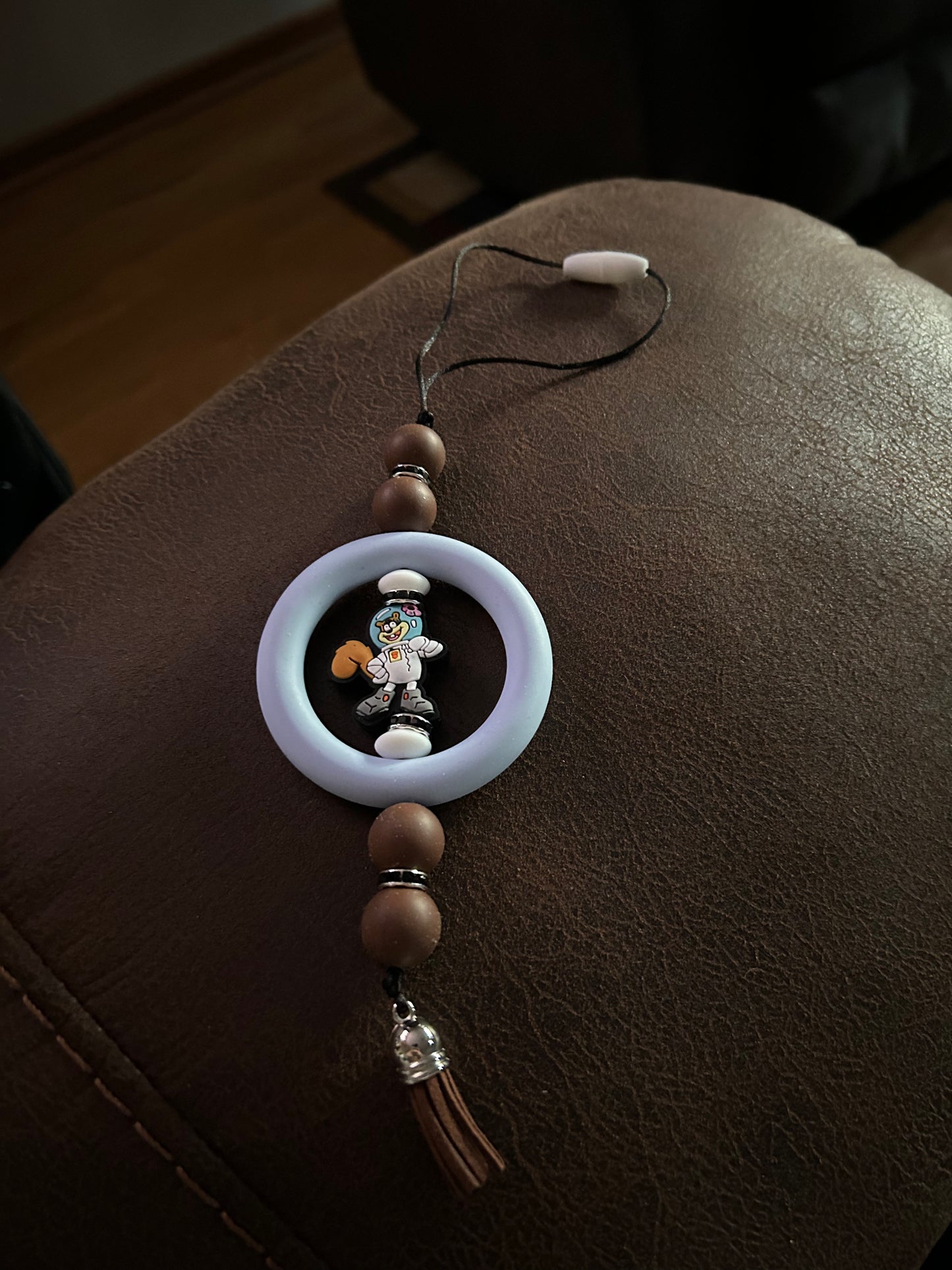 Sandy Cheeks Car Charm