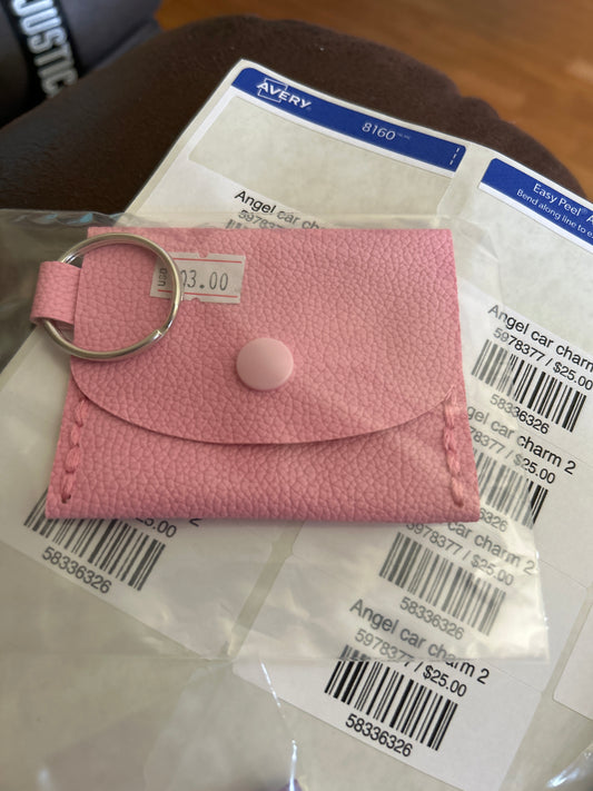 Light pink coin purse