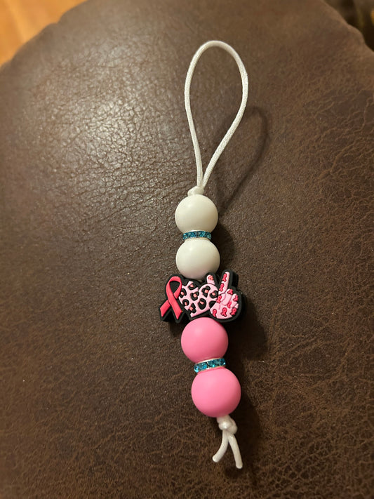 Breast Cancer Christmas Ornament