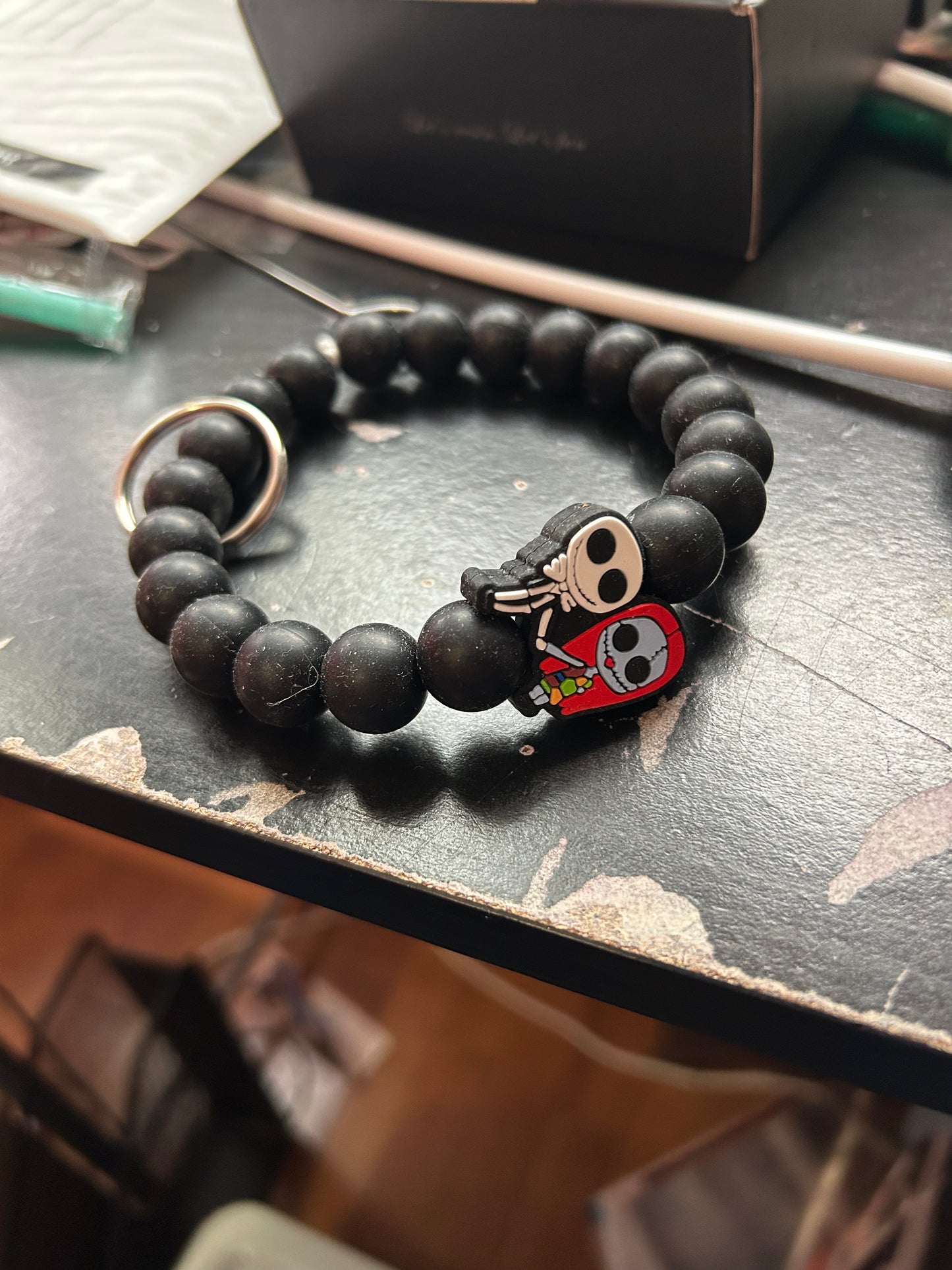 Jack and Sally Wristlet