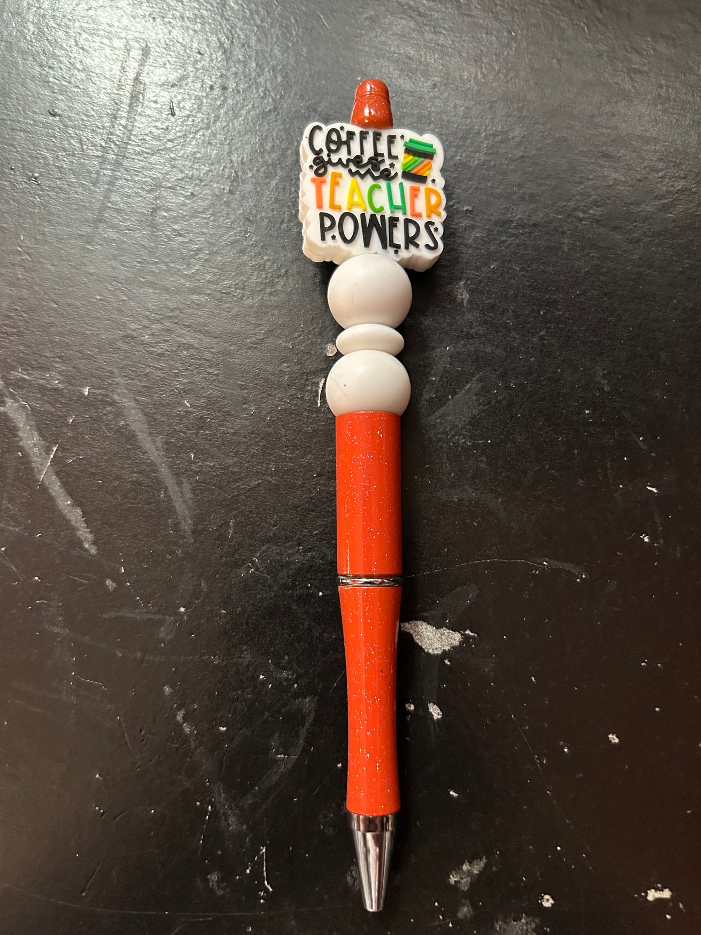 Coffee Gives Me Teacher Powers Ink Pen