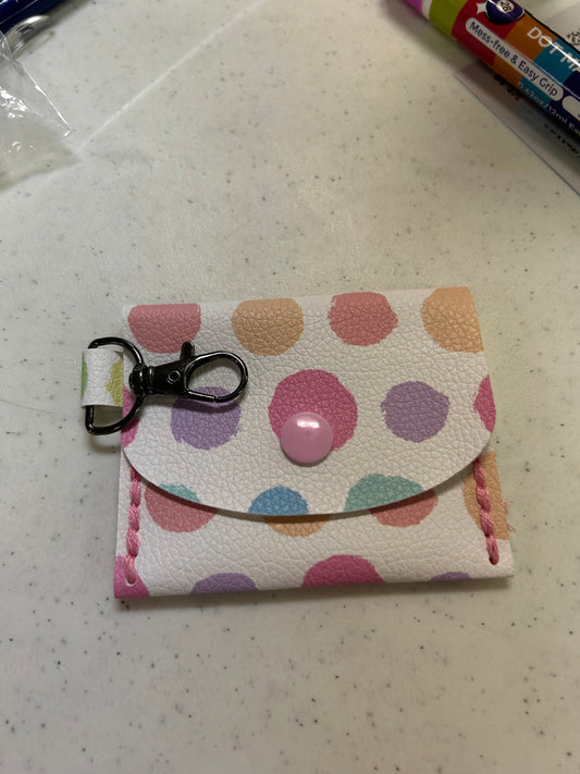 Polka Dot Coin Purse