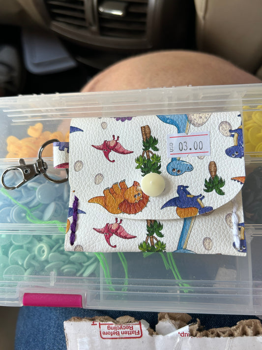 Dinosaur coin purse