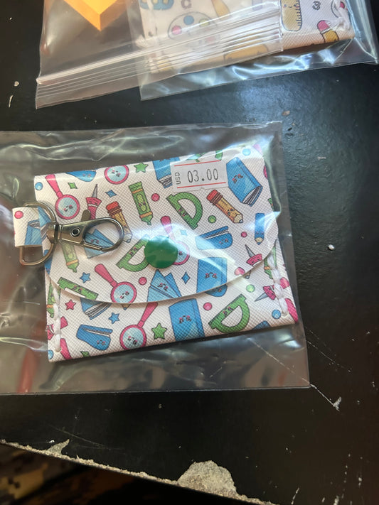 School supplies 1 coin purse