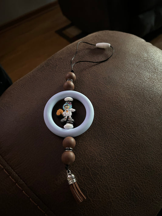 Sandy Cheeks Car Charm