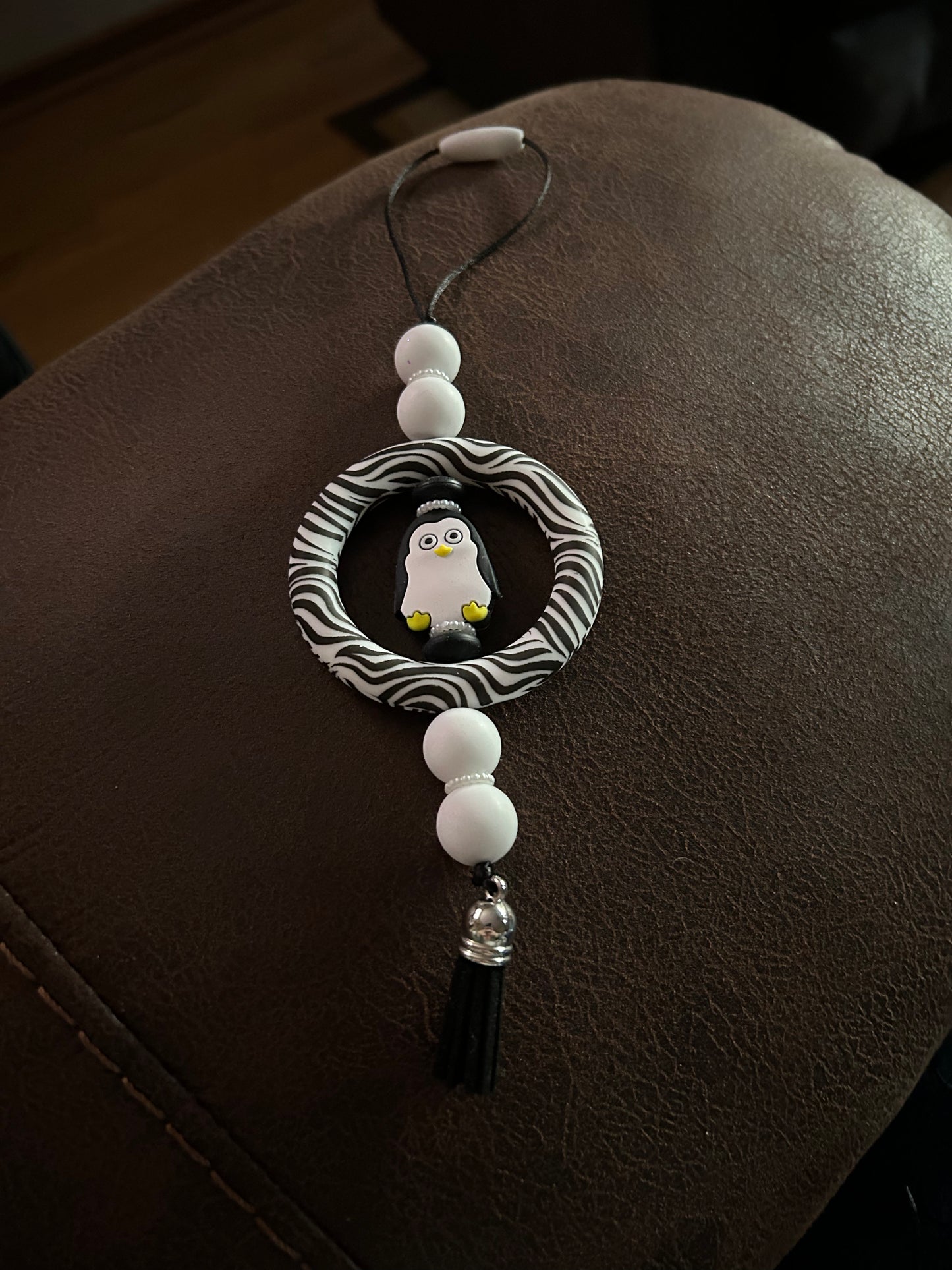 Penguin Car Charm
