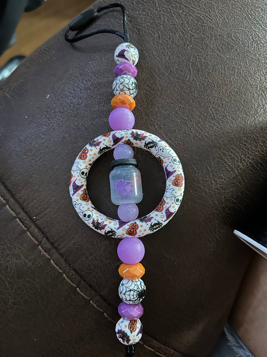 Halloween Squad Car Charm