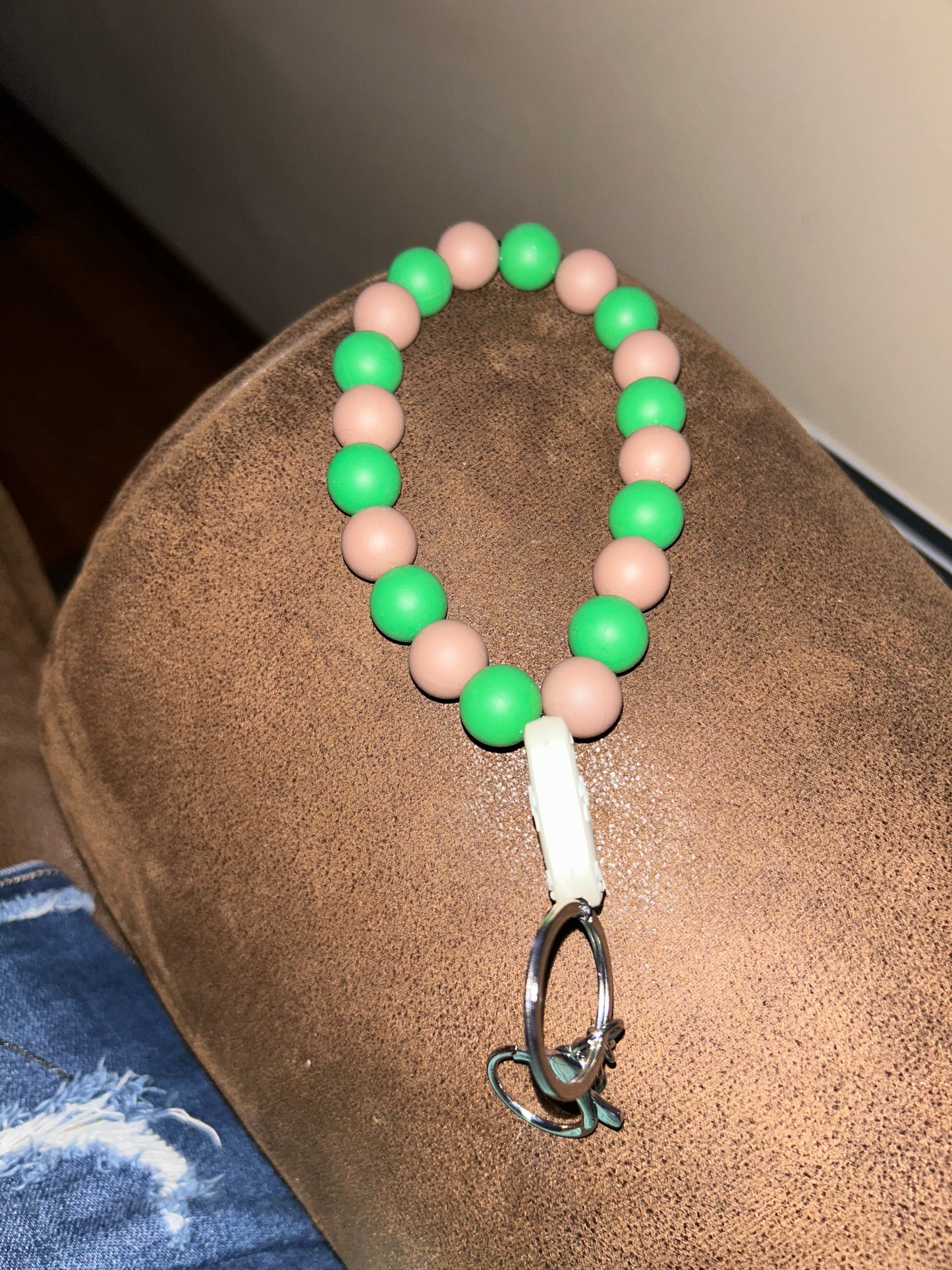 Sloth Teardrop Wristlet